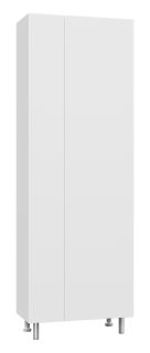 Универсальный шкаф - пенал Misty Лира 60см белый